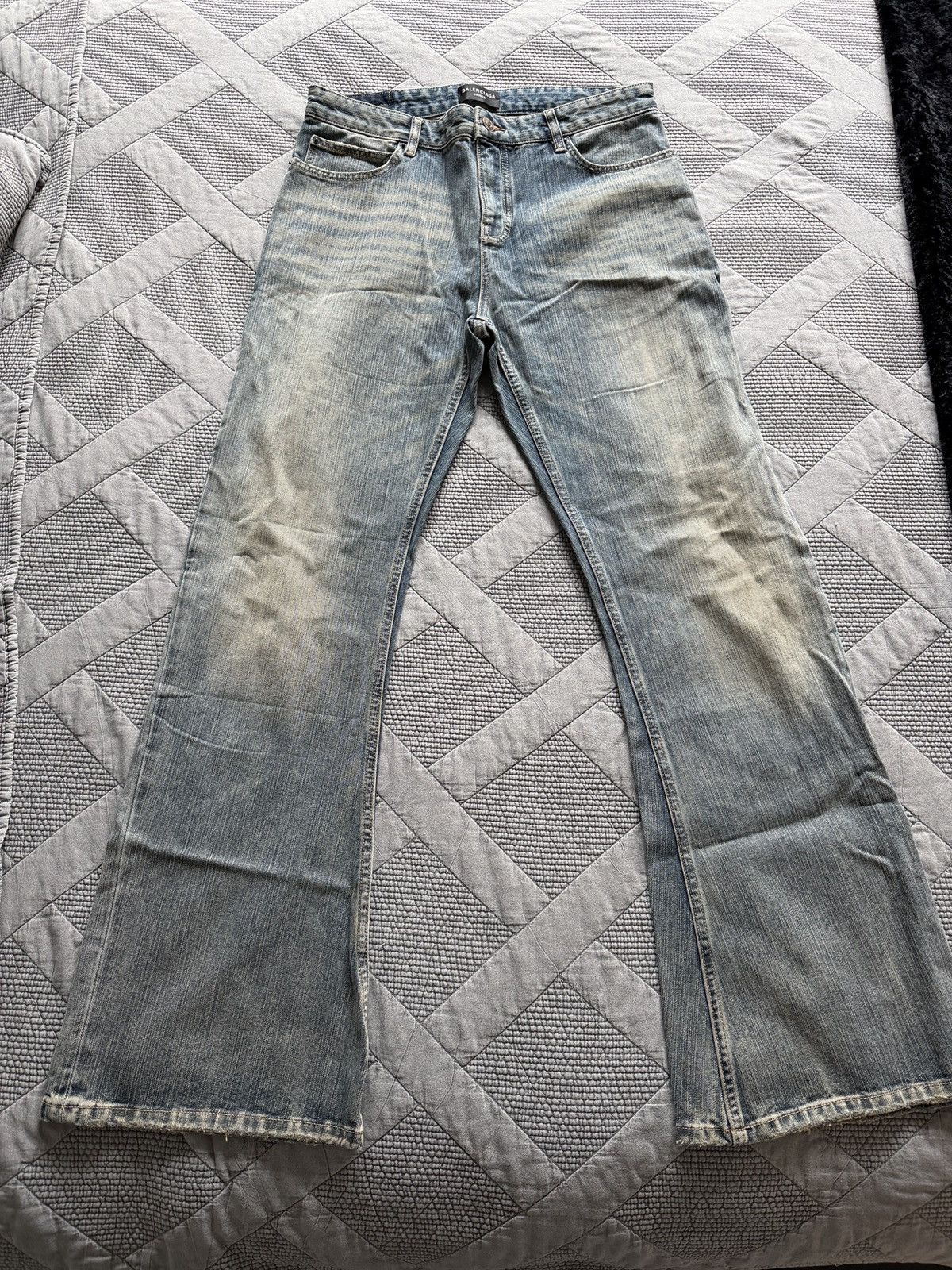 Balenciaga Balenciaga Flare Denim Size US 34 / EU 50 - 1 Thumbnail