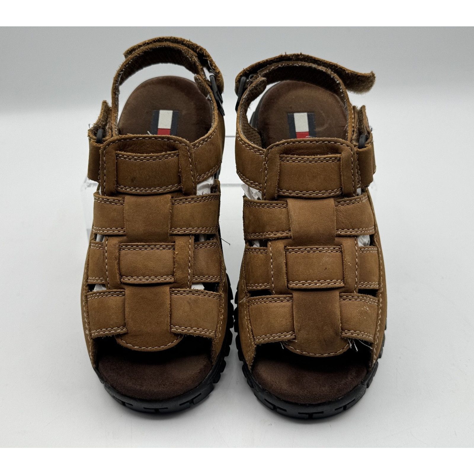 Tommy Hilfiger Tommy Hilfiger Kids Leather Fisherman Boys Sandal, Size 1M Size ONE SIZE - 4 Thumbnail