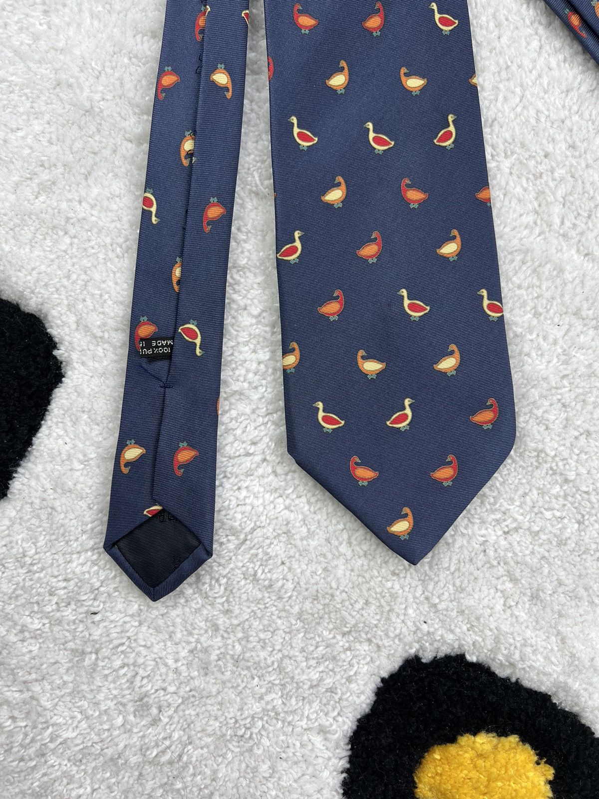 Stefano Ricci Vintage Stefano Ricci Italy Silk Luxury Duck Tie Size ONE SIZE - 2 Thumbnail