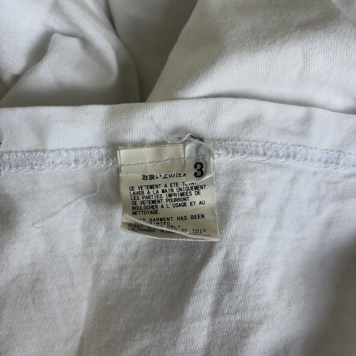 Yohji Yamamoto Yohji Yamamoto t-shirt Size US L / EU 52-54 / 3 - 4 Thumbnail