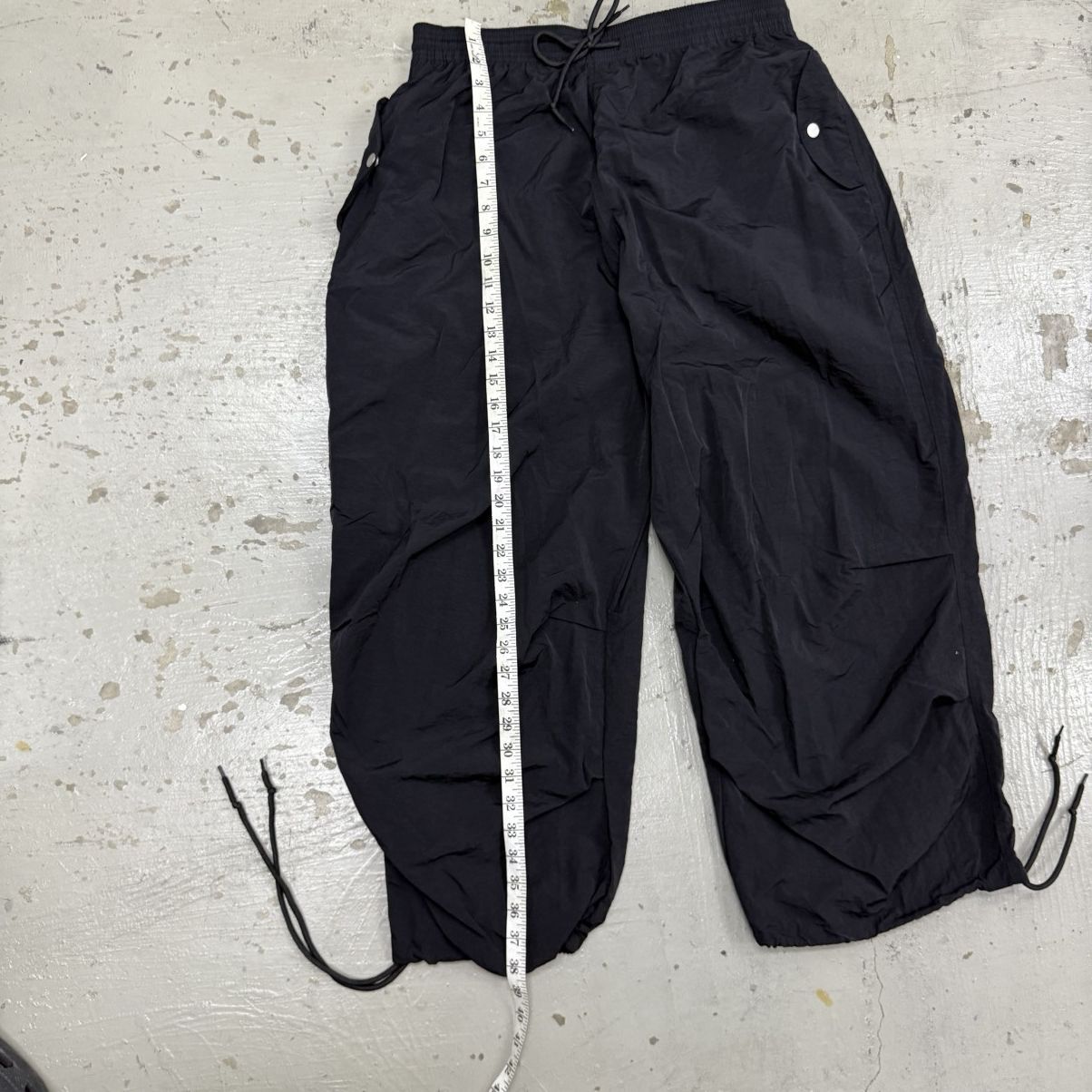 Japanese Brand Rhodium Parachute Pants Chrome Heart Inspired by HALHAM Size US 34 / EU 50 - 4 Thumbnail