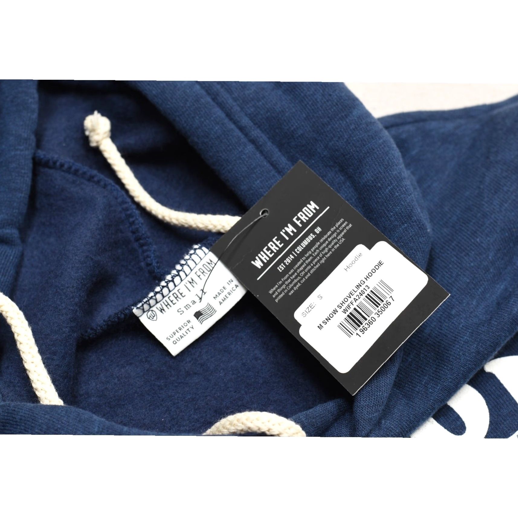 Vintage Where im From Hoodie Shirt? Size US S / EU 44-46 / 1 - 4 Thumbnail