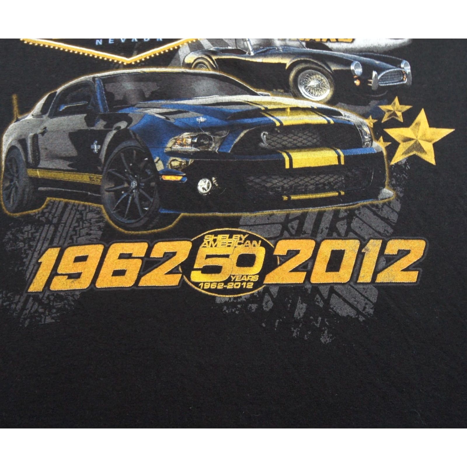 Vintage Carroll Shelby Shirt Mens XLarge Black Muscle Car Tee Short Sleeve 50 Years Size US XL / EU 56 / 4 - 3 Thumbnail