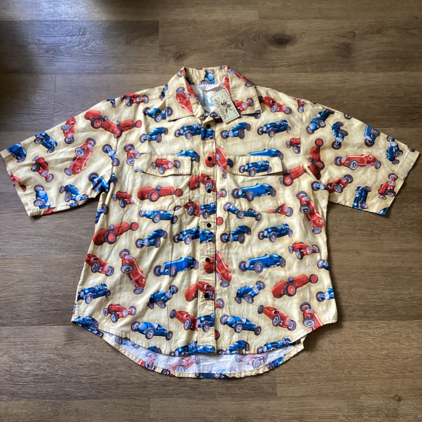 Vintage 60’s Snap Button up Size US XXL / EU 58 / 5 - 1 Thumbnail