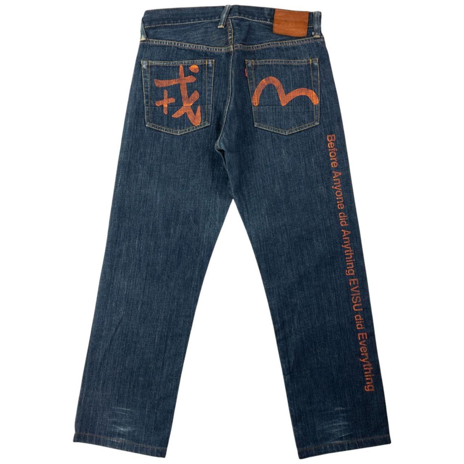 Evisu Vintage Evisu Genes Osaka Dowluck Japanese Denim Jeans