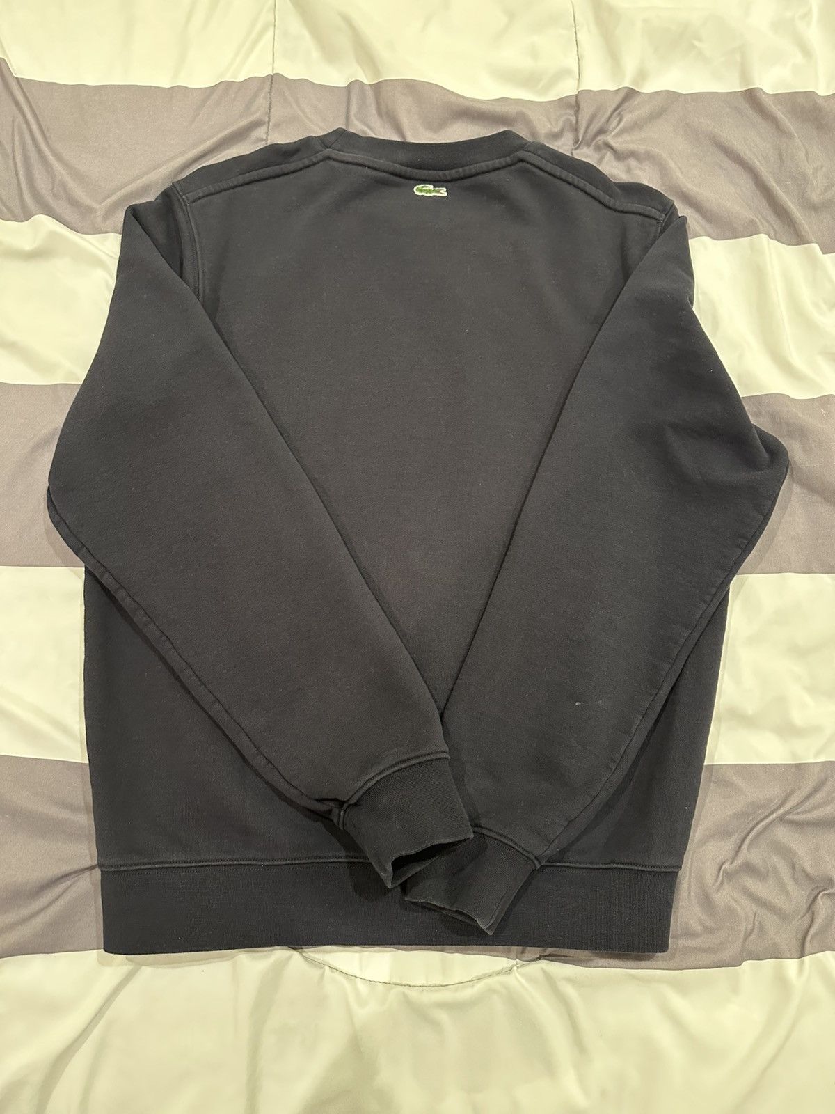Lacoste Navy Lacoste Crewneck With Crocodile Design Size US M / EU 48-50 / 2 - 4 Thumbnail