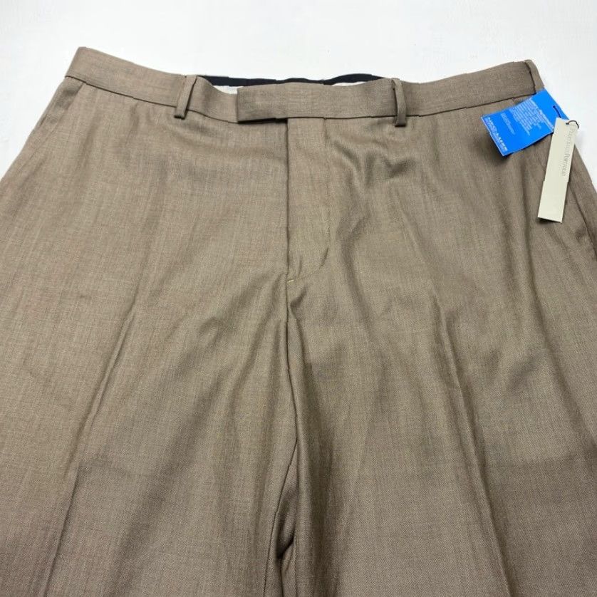 Perry Ellis Perry Ellis Portfolio Dress Pants 40x32 Rock Taupe NWT NEW Luxury Performance Size US 40 / EU 56 - 4 Thumbnail