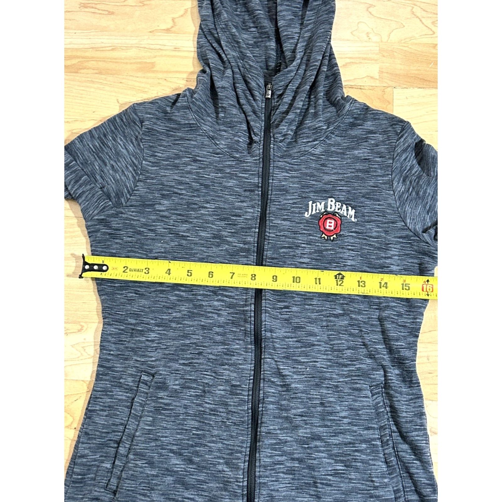Vintage Columbia Hoodie Women's Lightweight Full Zip Size Small Gray Logo Activewear Size S / US 4 / IT 40 - 4 Thumbnail