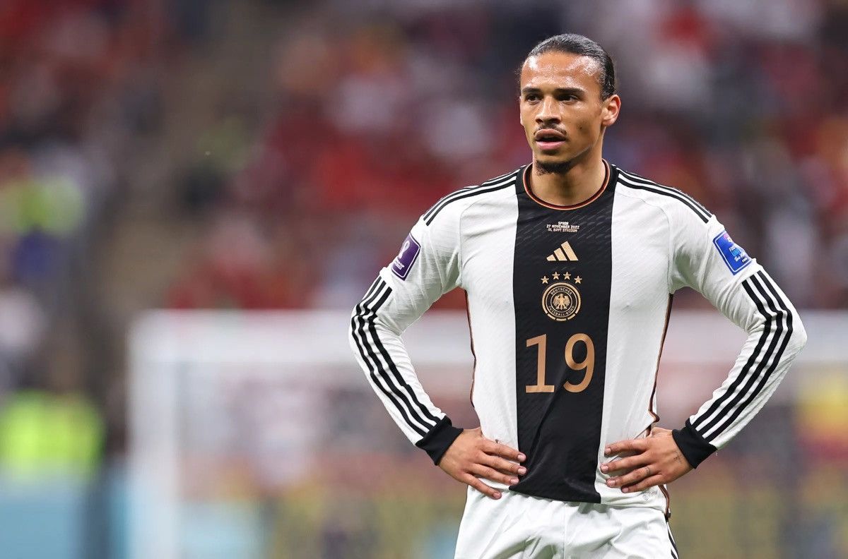 Adidas GERMANY ADIDAS 2022 WORLD CUP SOCCER HOME JERSEY #19 SANE Size US XL / EU 56 / 4 - 11 Thumbnail