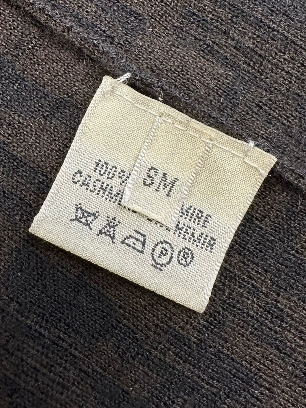 Hermes HERMES JPG cashmere cardigan women's dk brown Size S / US 4 / IT 40 - 9 Thumbnail