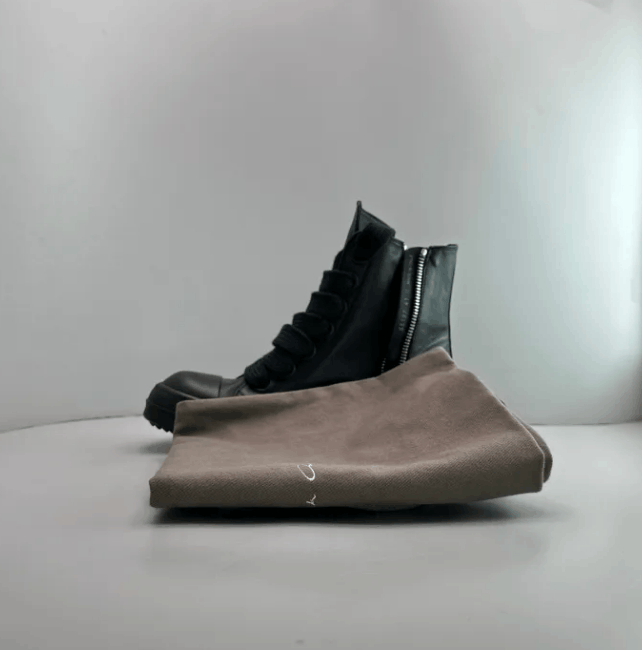 Rick Owens Rick Owens Hi-Top Sneakers Size US 8 / EU 41 - 10 Thumbnail
