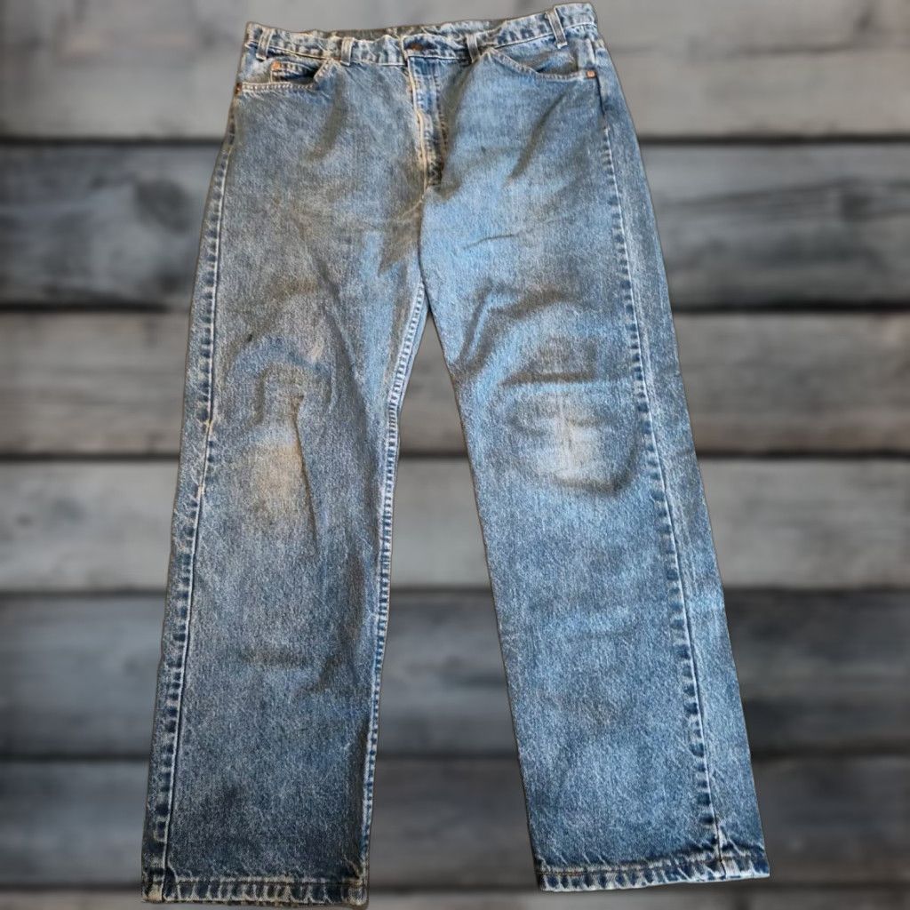 Levi's VINTAGE Levi's 505 Jeans Men 38x30 Blue Regular Medium Wash Made in USA 2000s Orange Tab Mens Size US 38 / EU 54 - 1 Thumbnail