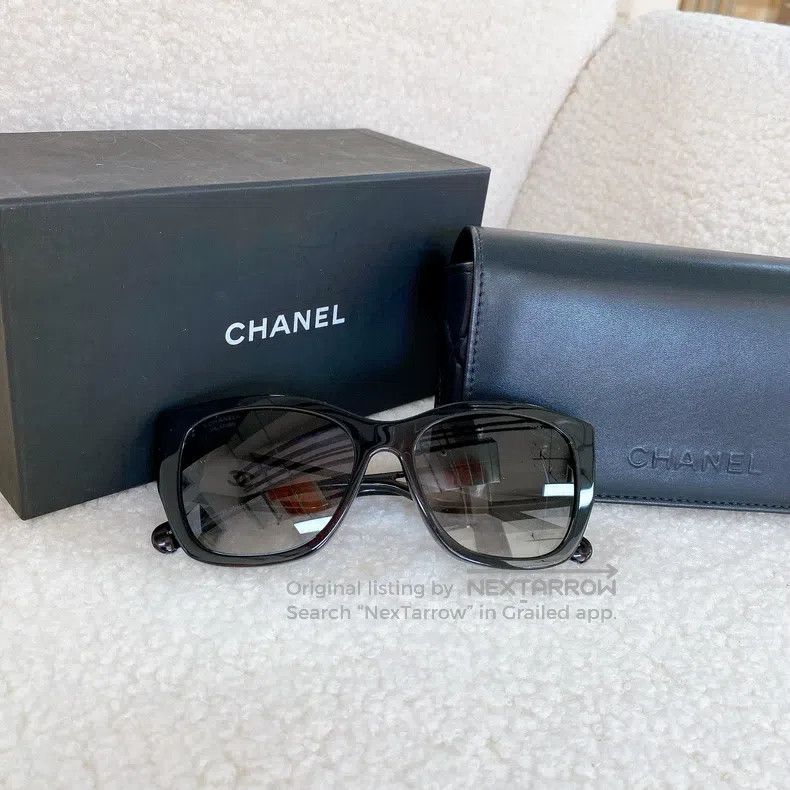 Chanel Chanel Black sunglasses Size ONE SIZE - 1 Thumbnail