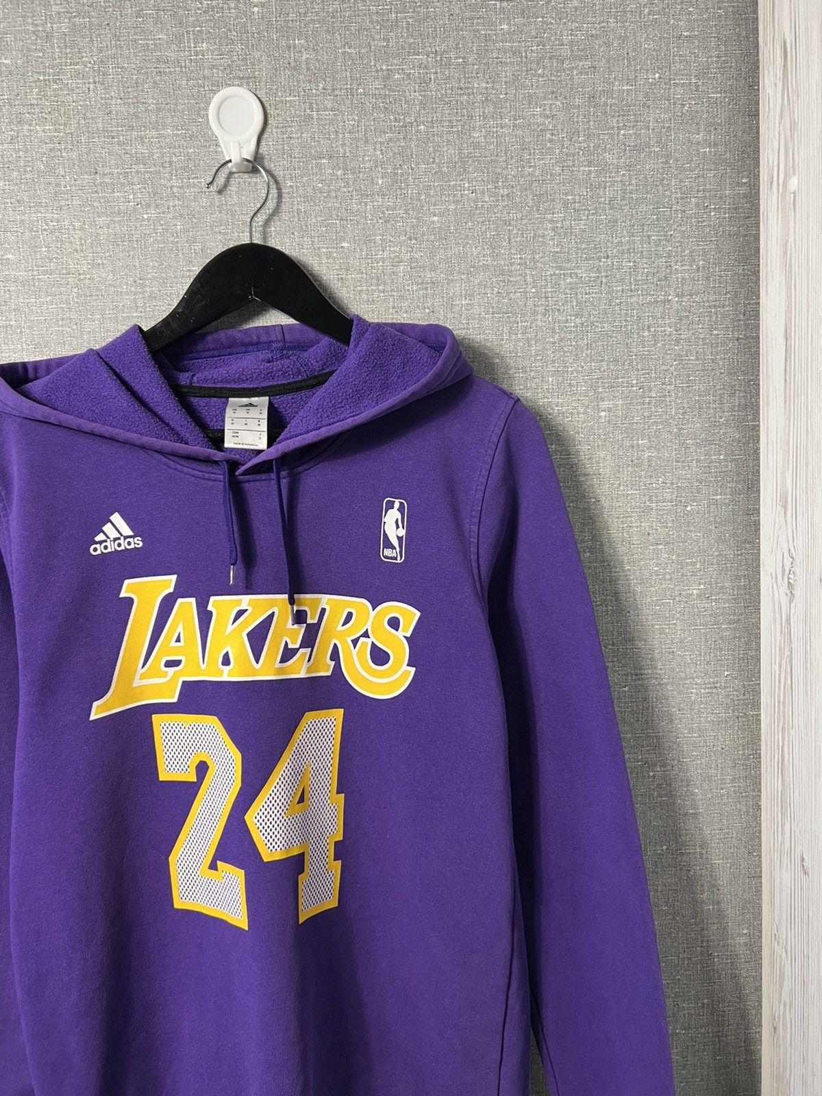 Adidas Adidas x NBA x Kobe Bryant #24 Big Logo Hoodie Lakers Size M Size US M / EU 48-50 / 2 - 8 Thumbnail