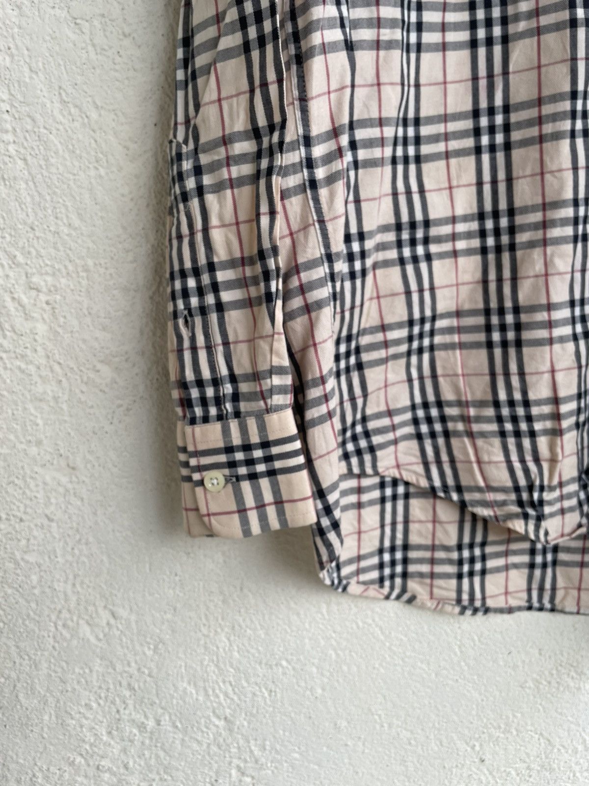 Burberry Vintage Burberry Plaid Shirt Embroidery Novacheck Hysteric Size US XL / EU 56 / 4 - 6 Thumbnail