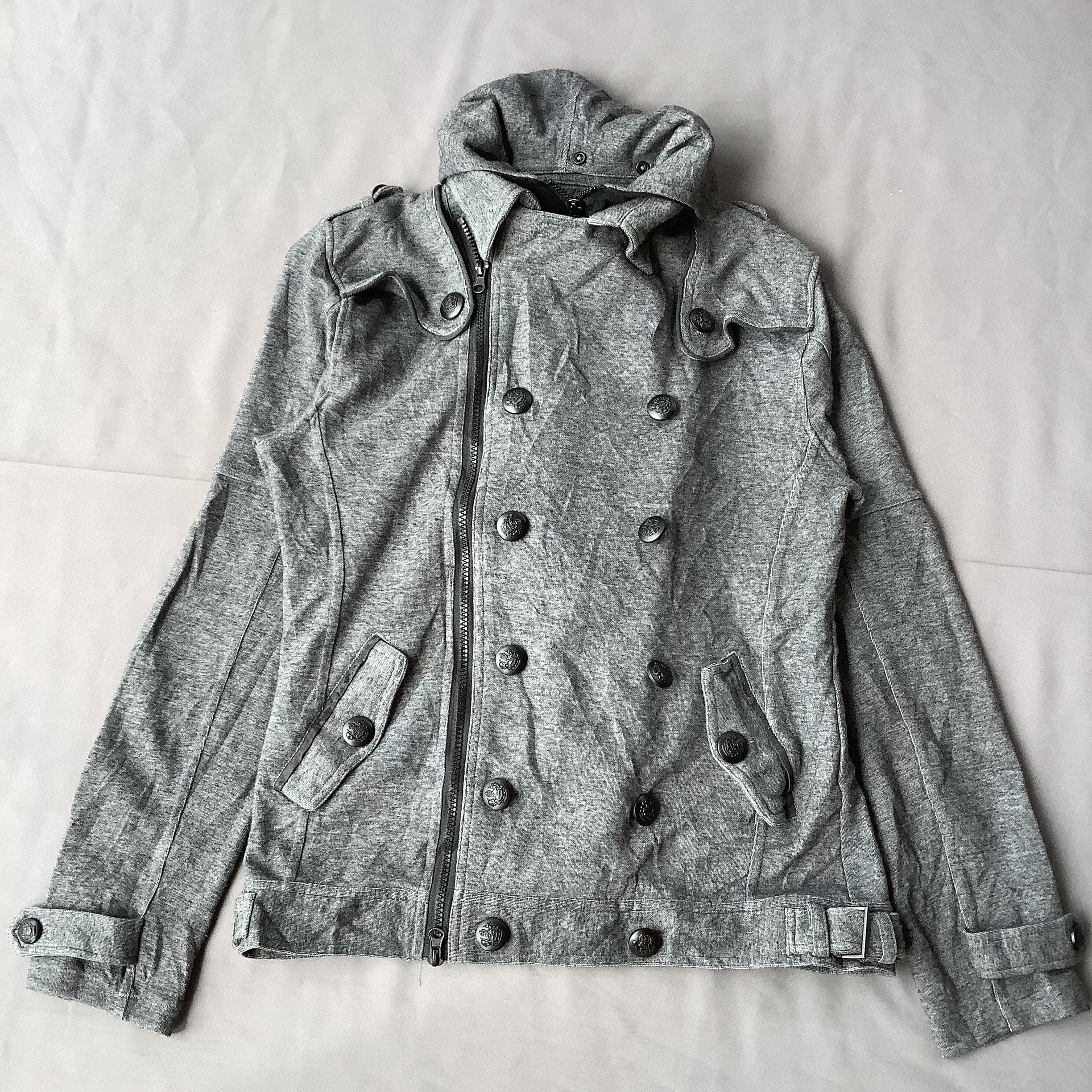 In The Attic Growth In the Attic Double Zipper Y2K gothic vkei Style Size US M / EU 48-50 / 2 - 5 Thumbnail