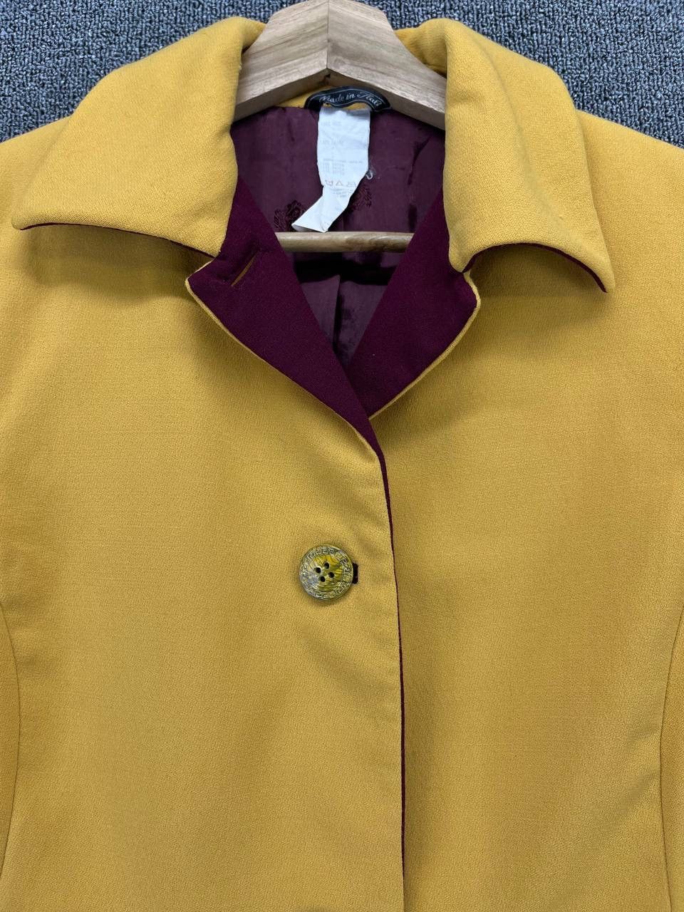 Versace Vintage Gianni Versace Wool Cardigan Coat Jacket Size S / US 4 / IT 40 - 6 Thumbnail