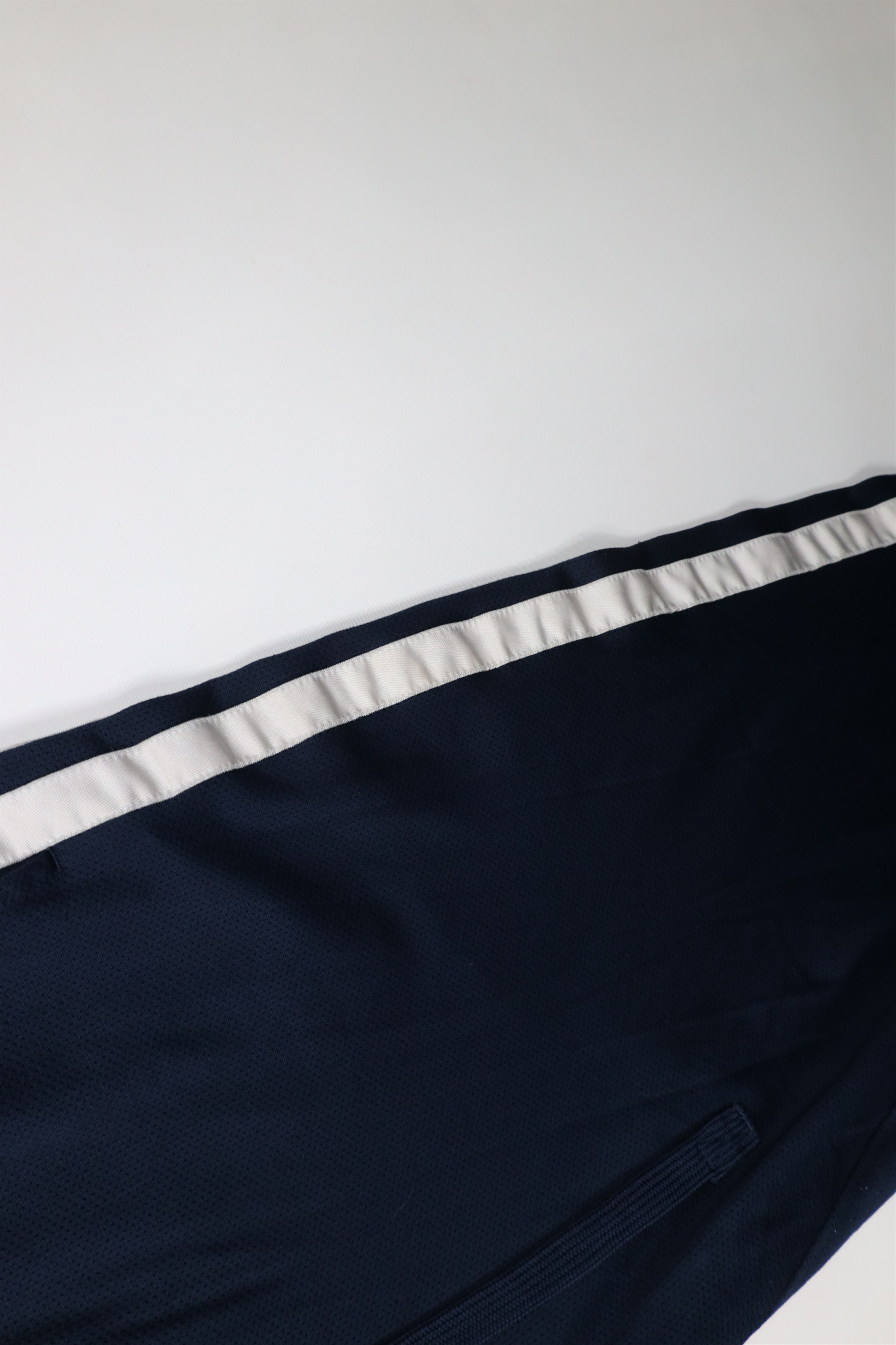 Nike Vintage Y2K Nike Mini Swoosh Knit Wide Leg Pants Navy Blue Size US 38 / EU 54 - 7 Thumbnail