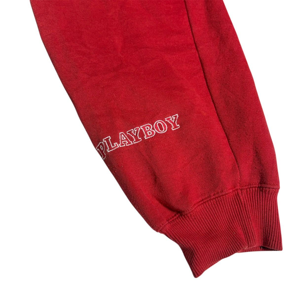 Playboy × Vintage Vintage 90s Playboy Logo Sweatpants / Joggers Size US 34 / EU 50 - 3 Thumbnail