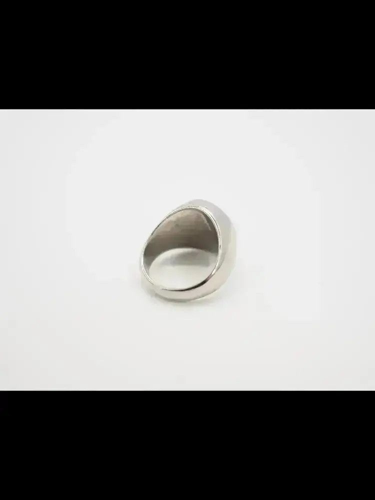 Balenciaga Balenciaga ss19 Tone Signet ring Size ONE SIZE - 3 Thumbnail