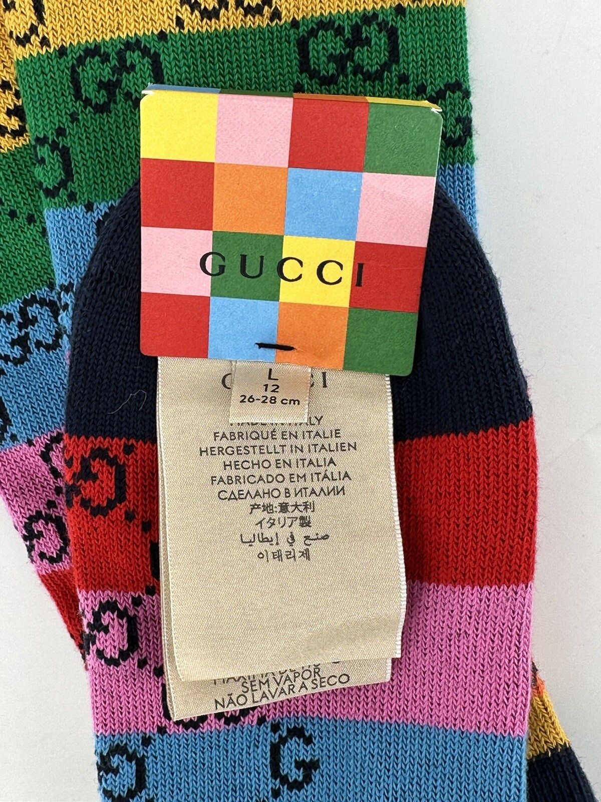 Gucci New Gucci Socks Size-40-41 / L /US- 10-11 Size ONE SIZE - 3 Thumbnail