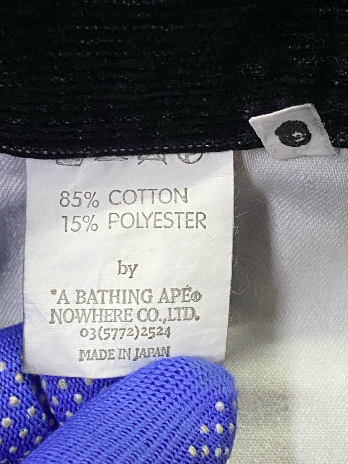 Bape A Bathing Ape Corduroy Cargo Pants Size US 34 / EU 50 - 11 Thumbnail