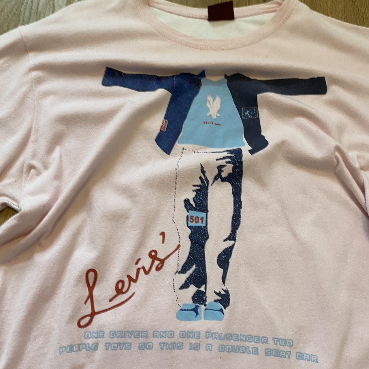 Levi's Super soft and comfy pink t shirt #tshirts Levis Size US L / EU 52-54 / 3 - 4 Thumbnail