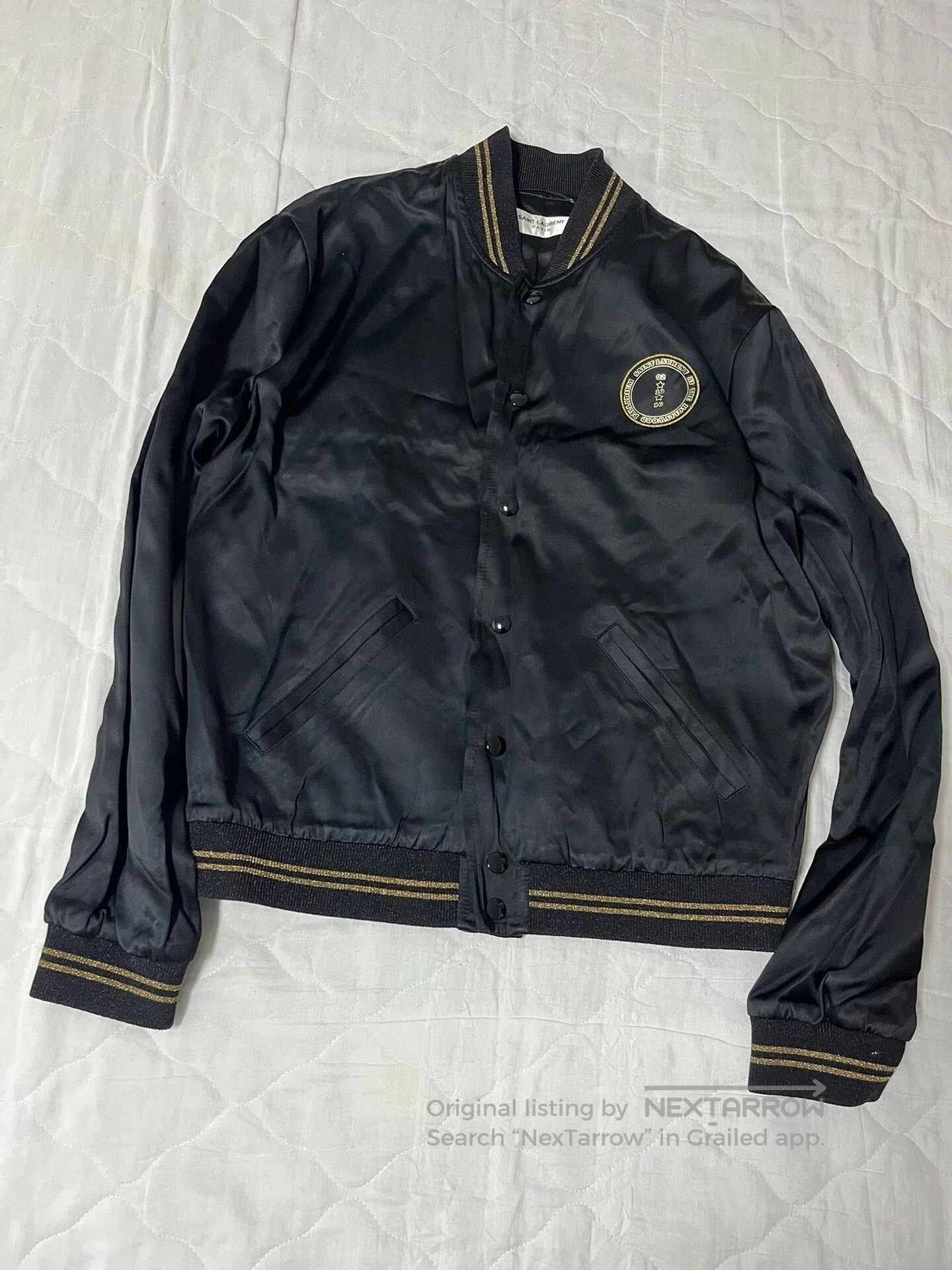 Yves Saint Laurent Saint Laurent YSL Hollywood Bomber Jacket. Size US M / EU 48-50 / 2 - 1 Thumbnail