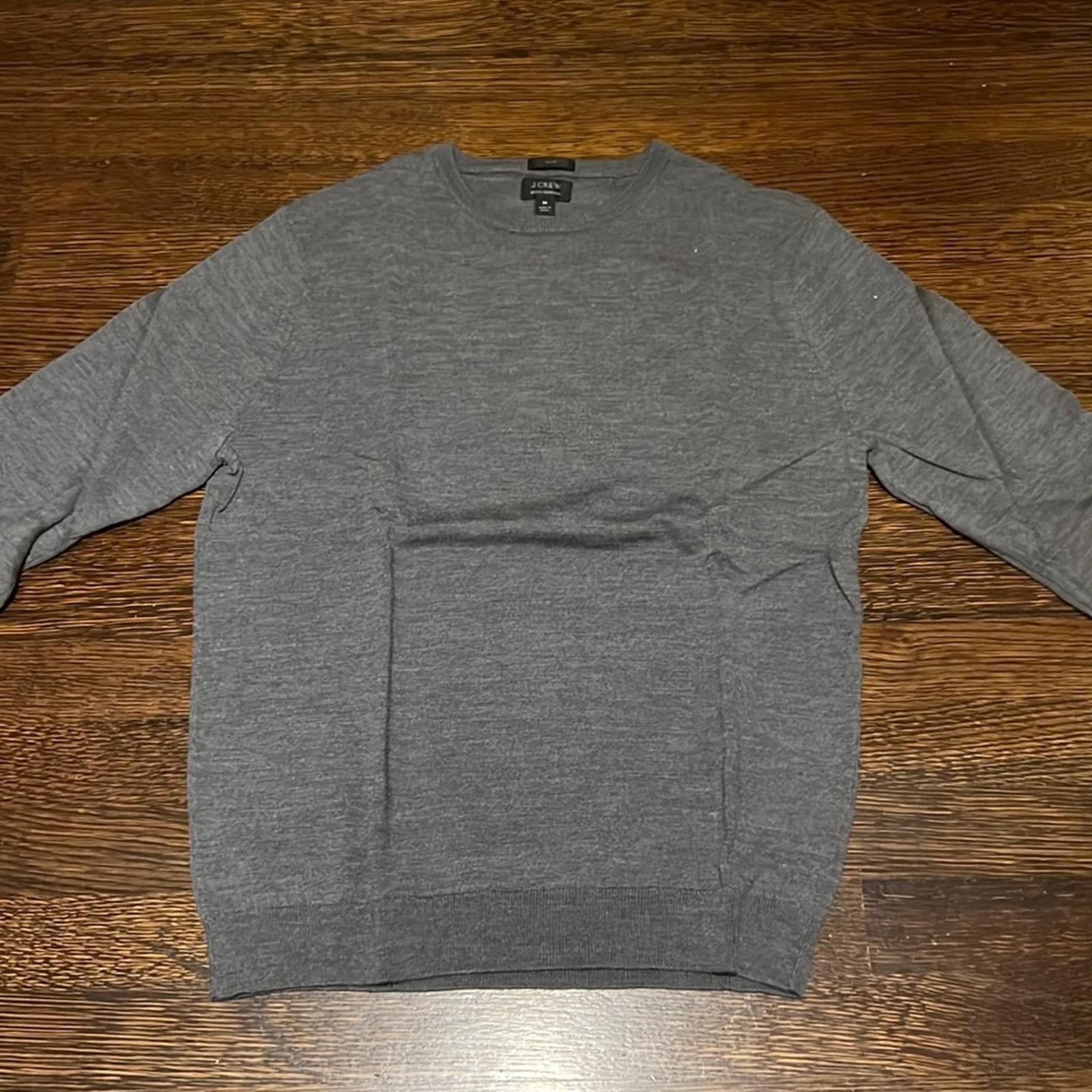 J.Crew J.Crew Gray Merino Sweater. Medium Size US M / EU 48-50 / 2 - 1 Thumbnail