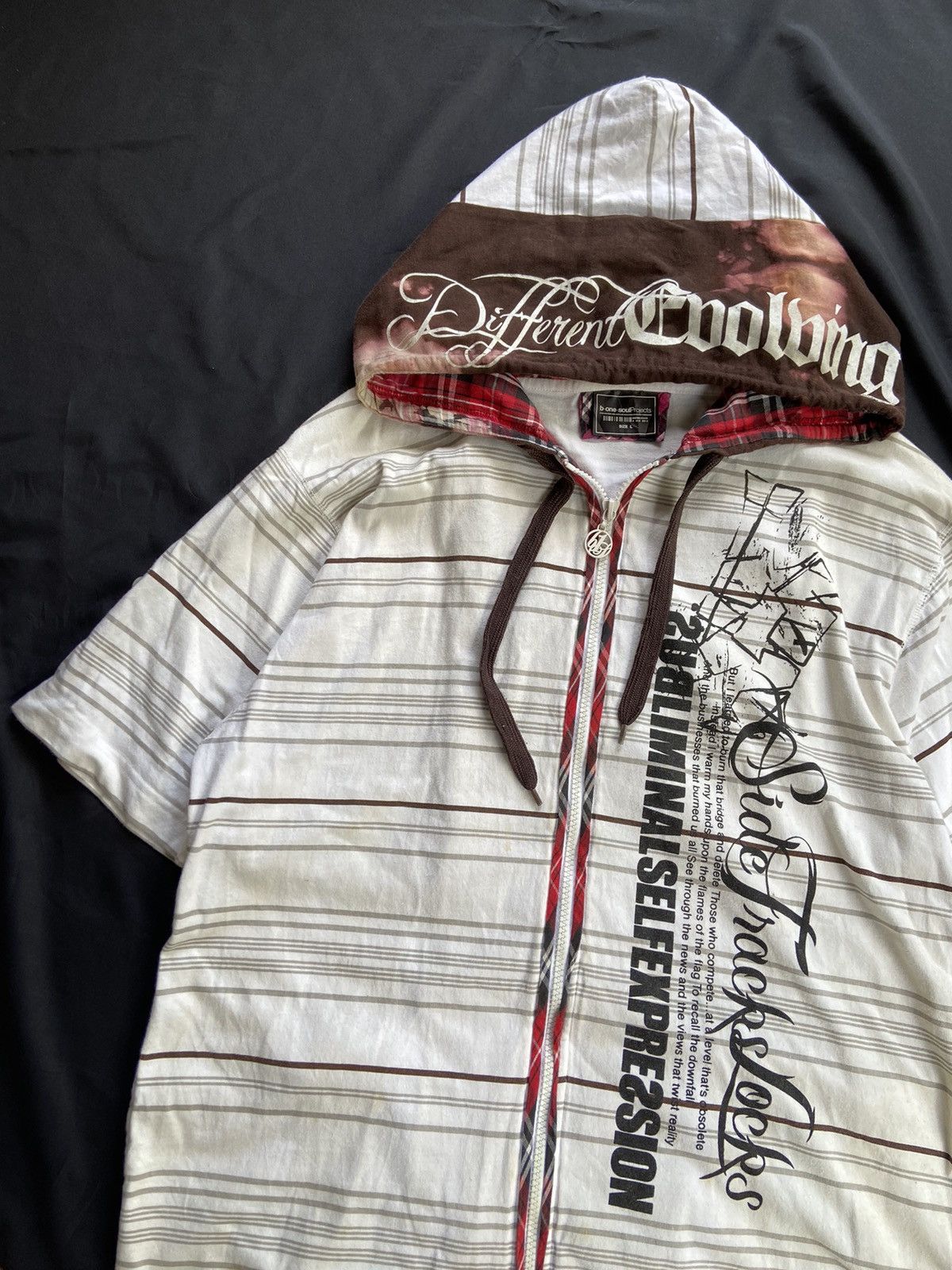 Japanese Brand B-ONE SOUL SUBLIMINAL SELF EXPRESSION JAPAN ZIP STYLE Size US L / EU 52-54 / 3 - 2 Thumbnail