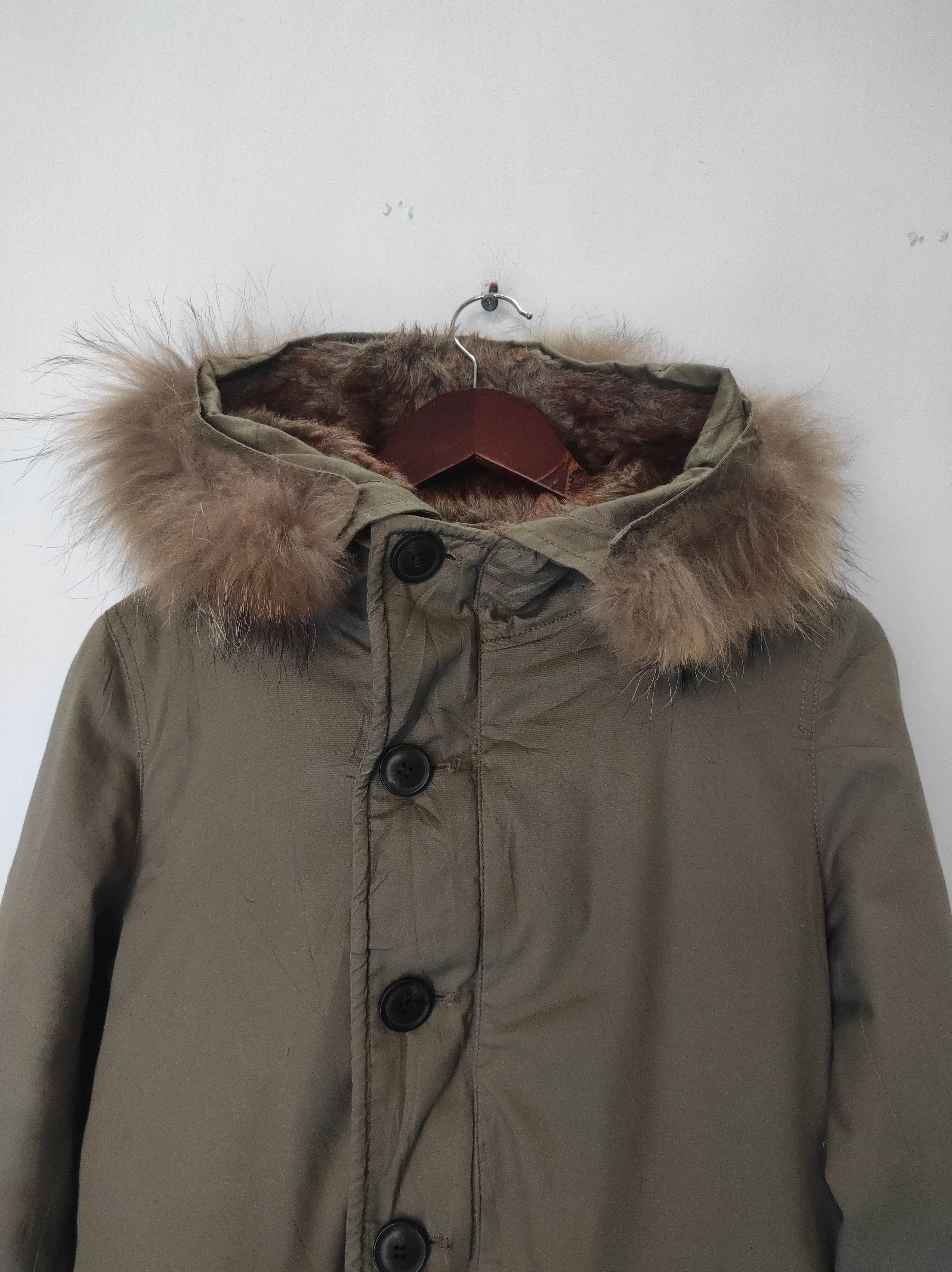 MOUSSY Azul by Moussy Military Fur Hoodie Jacket i6w9 LGB style Size US S / EU 44-46 / 1 - 7 Thumbnail