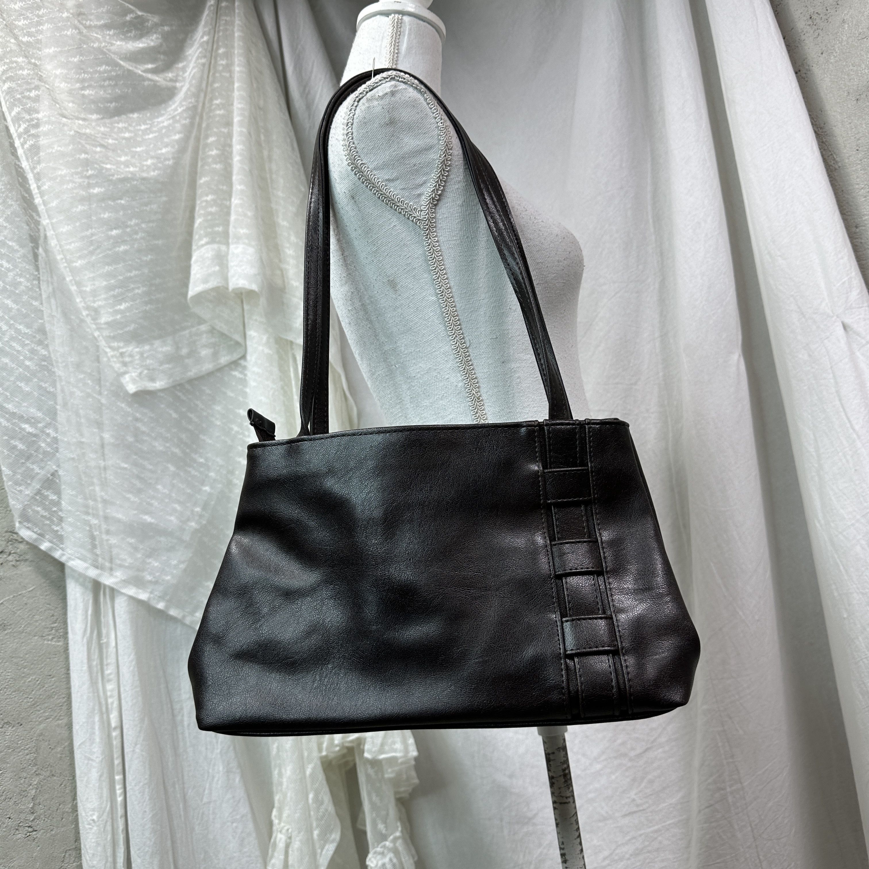 Vintage Vintage Avant Garde Chocolate Brown Baguette Bag Y2K Size ONE SIZE - 3 Thumbnail