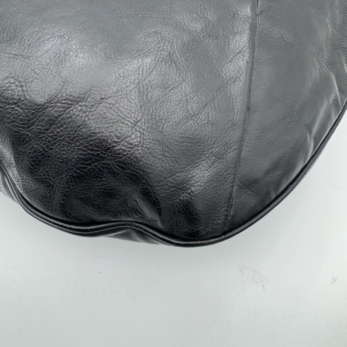 Yves Saint Laurent YSL Black Leather Mombasa Hobo Bag Size ONE SIZE - 8 Thumbnail
