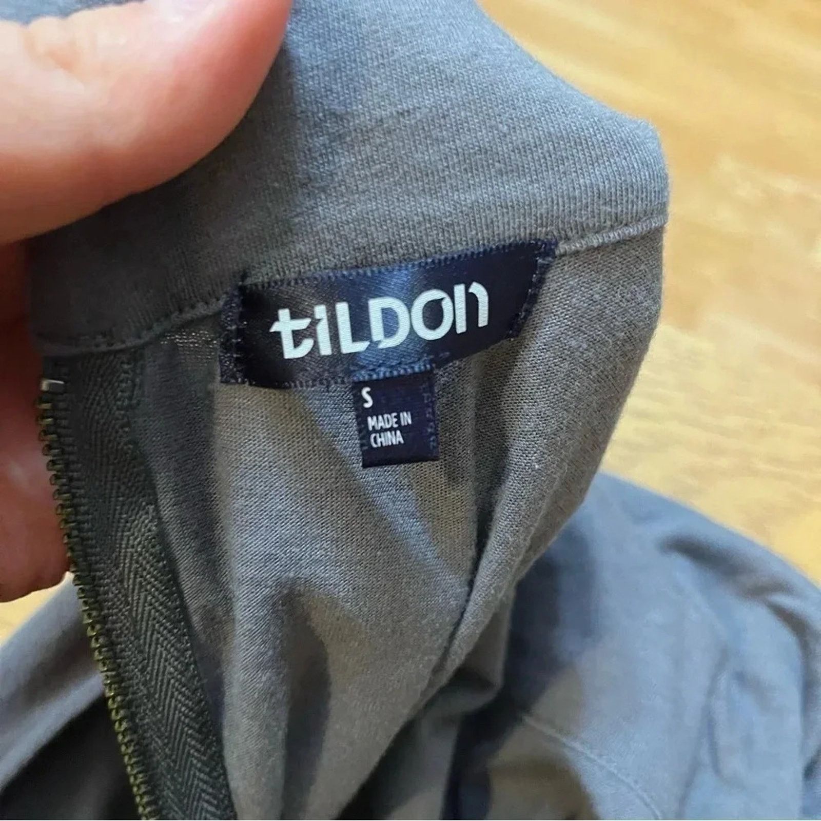 Other Womens Tildon Grey Turtleneck Tank Top sz S Zipper Size S / US 4 / IT 40 - 5 Thumbnail