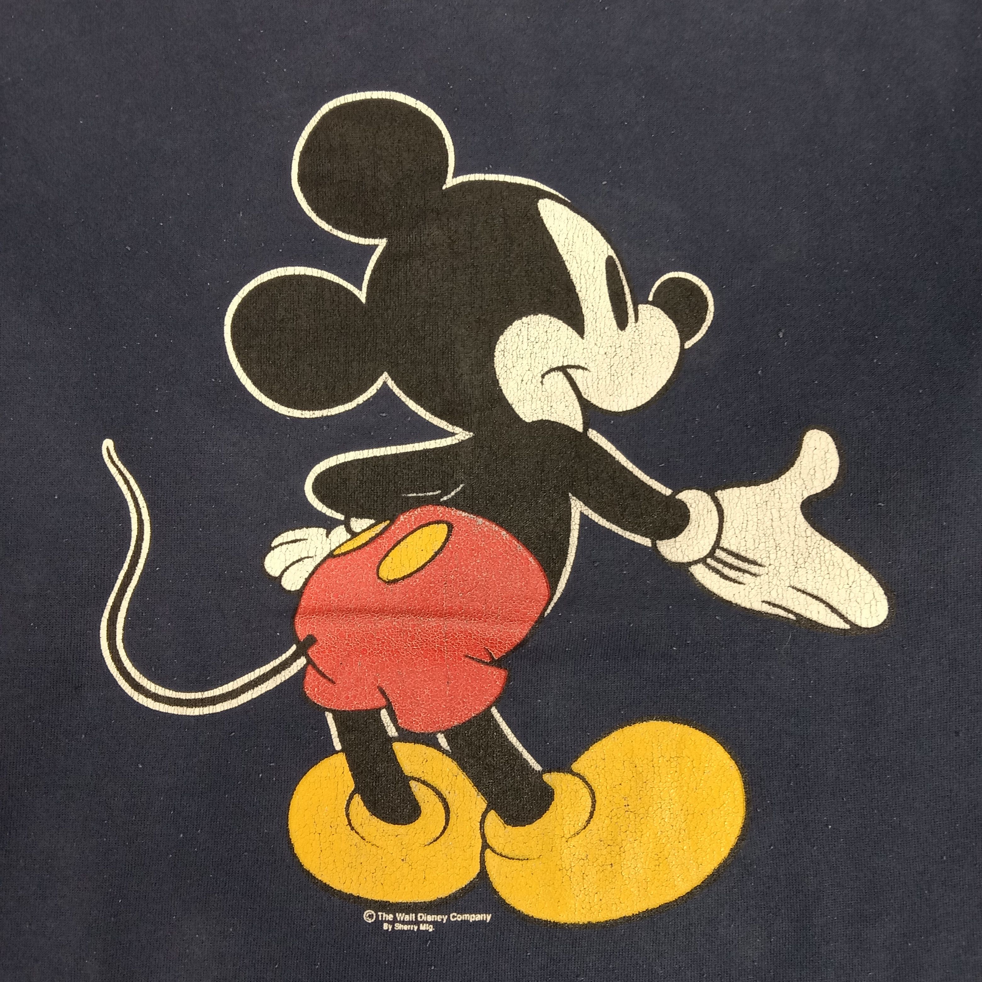 Cartoon Network × Disney × Vintage Mickey Mouse California Mirror Print Sweatshirt Size US L / EU 52-54 / 3 - 7 Thumbnail