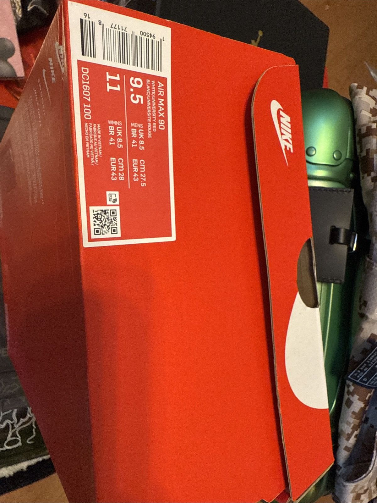 Nike Nike Air Max 90 NORDIC CHRISTMAS SIZE 9.5 Size US 9.5 / EU 42-43 - 11 Thumbnail