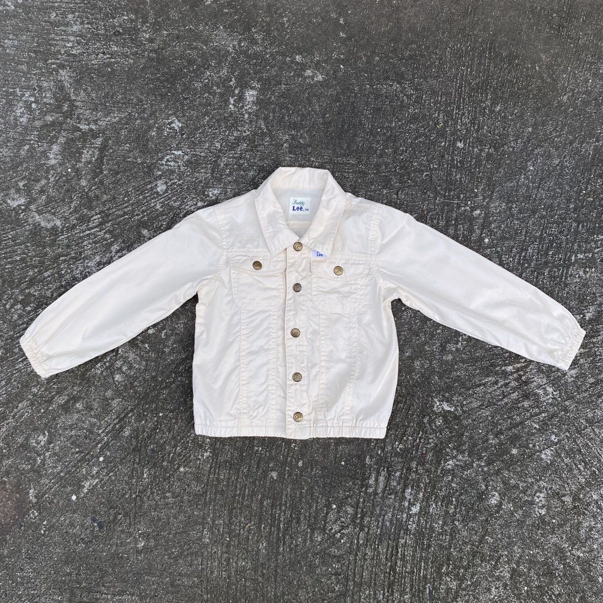 Lee Lee Kids Cream Denim-Style Jacket – Size 110 Size US XXS / EU 40 - 11 Thumbnail
