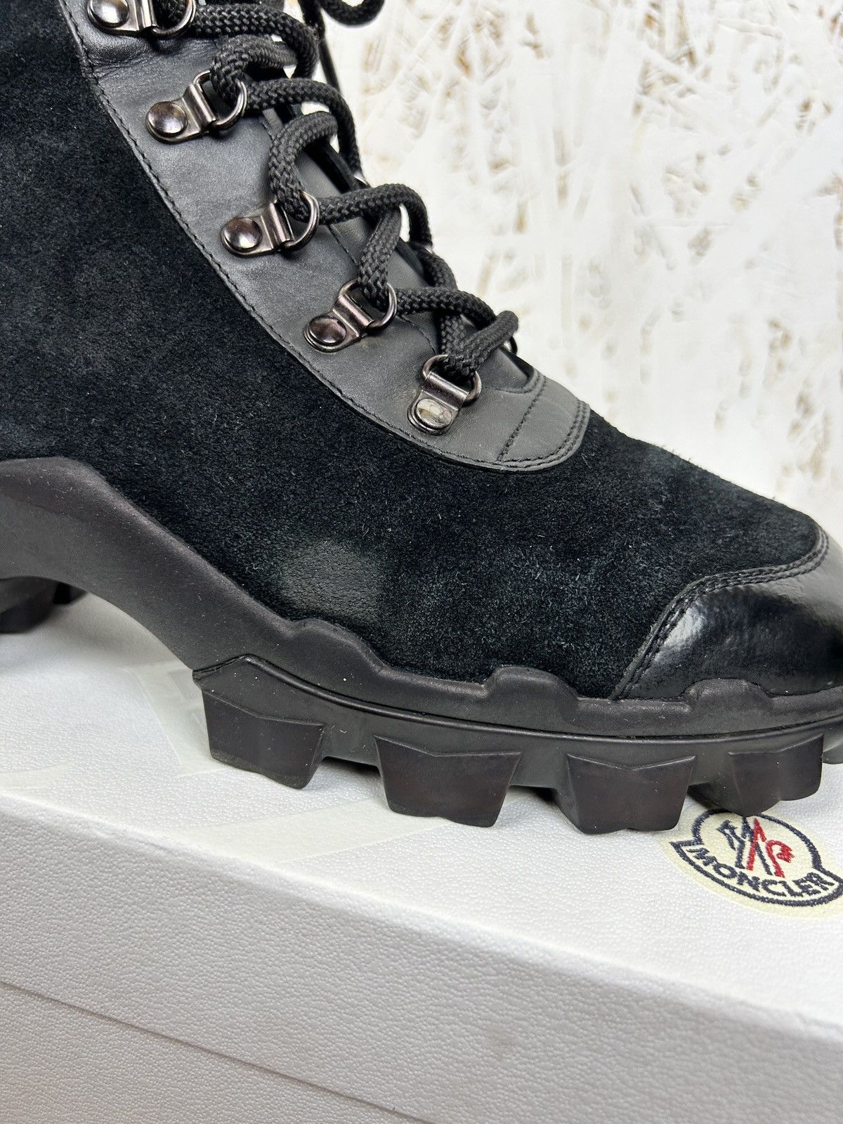 Moncler Moncler Helis Ankle Hiking Boots Black Size 40 Size US 10 / IT 40 - 8 Thumbnail