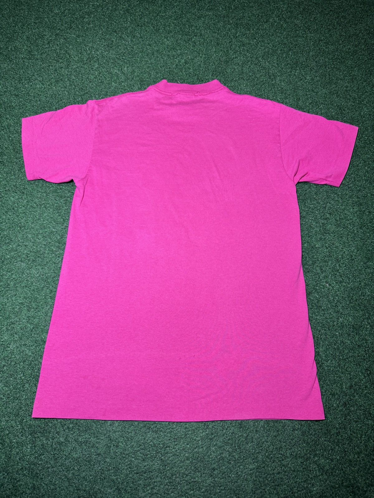 Vintage Vintage 80s Horse Animal Print Tee Pink Med Retro T Shirt Size M / US 6-8 / IT 42-44 - 6 Thumbnail