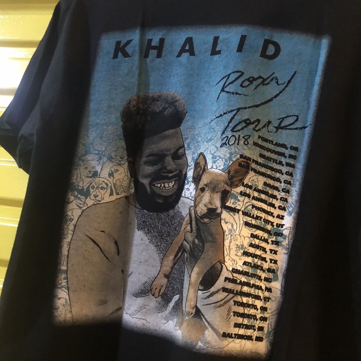 Rap Tees 2018 Khalid Tour American Teen Size US L / EU 52-54 / 3 - 4 Thumbnail