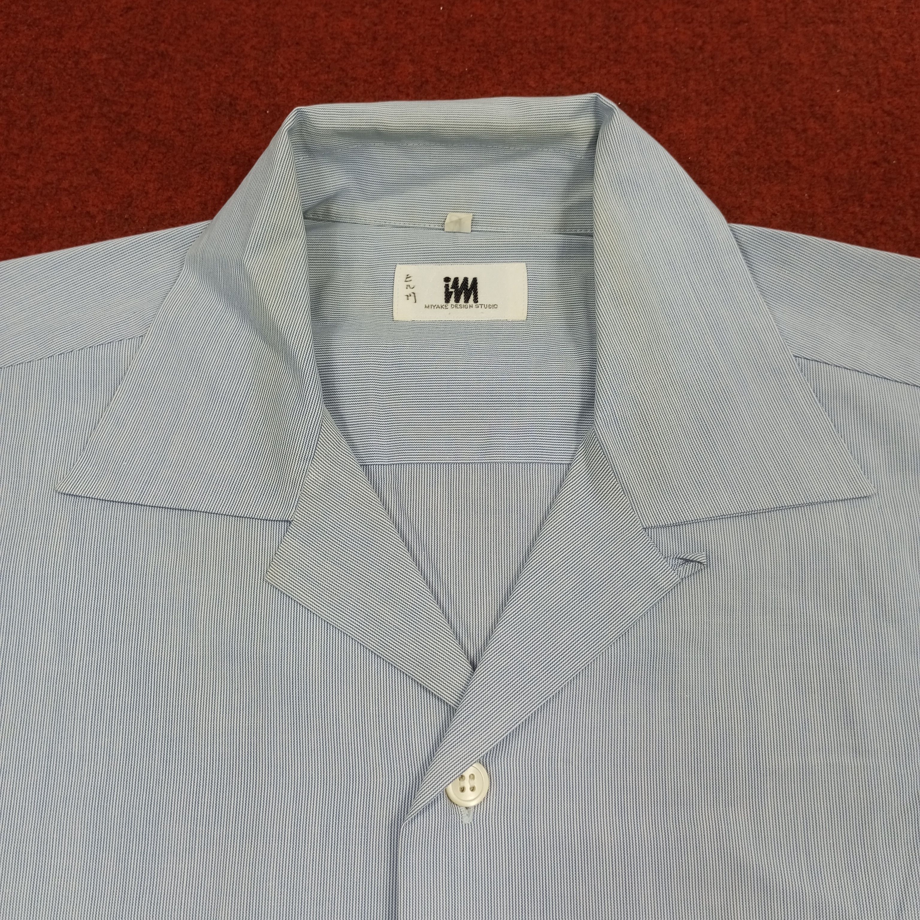 Issey Miyake × Japanese Brand × Vintage IM Miyake Design Studio Designer Brand Issey Miyake Shirt Size US M / EU 48-50 / 2 - 2 Thumbnail