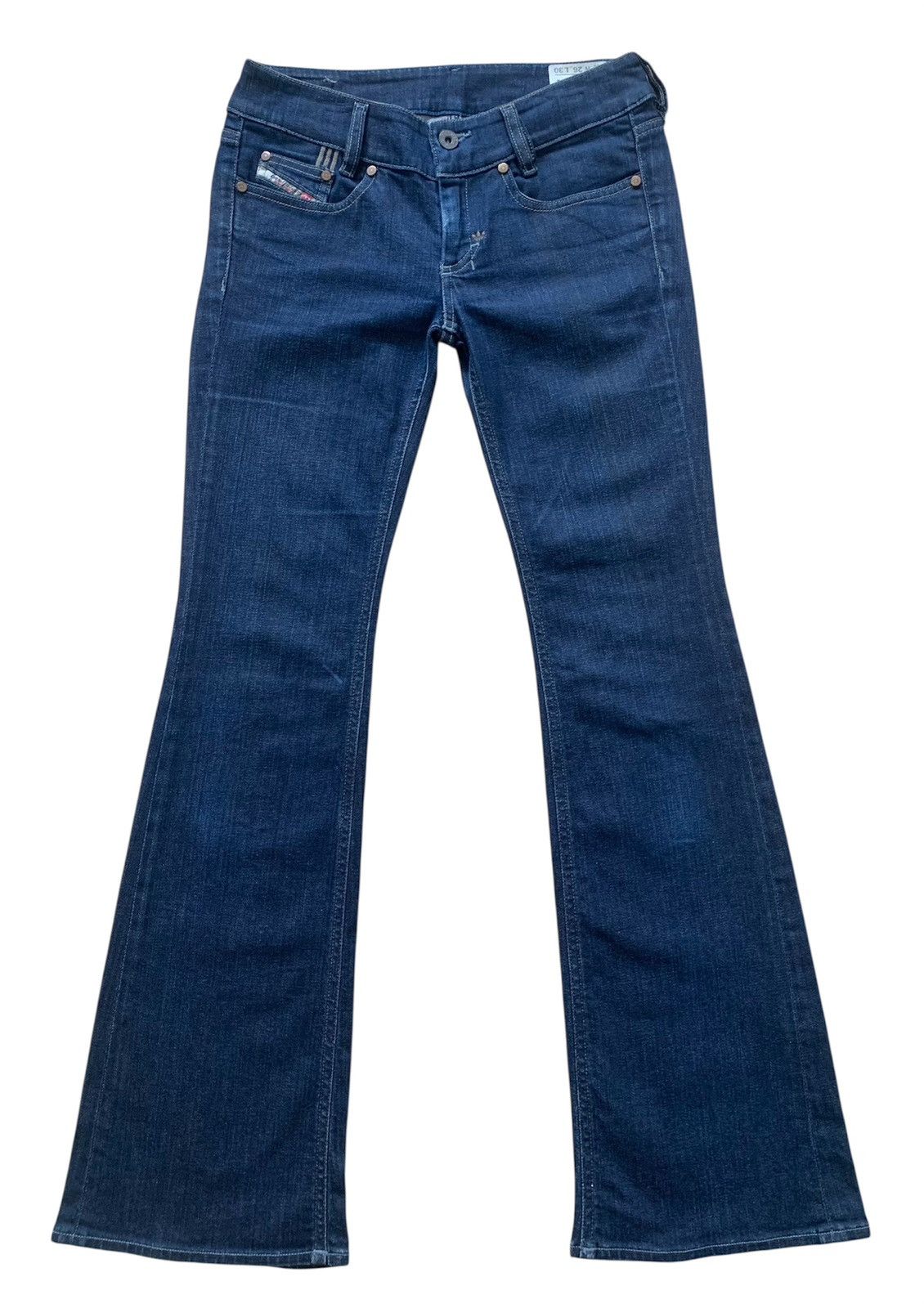 Adidas × Diesel Rare Diesel x Adidas ADI-LOUVELY Stretch Flare Jeans Pants Size US 27 - 1 Thumbnail