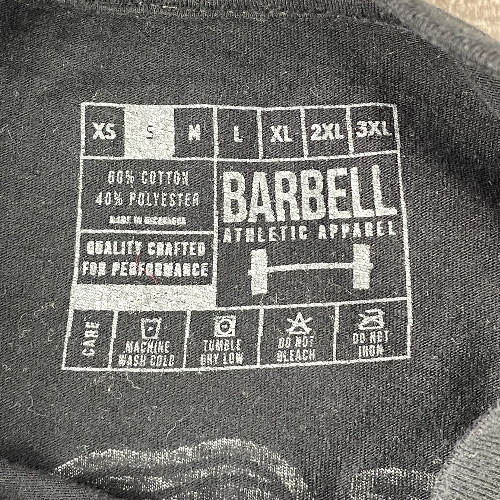 Vintage Barbell Shirt Men Small Black Panther Flame Print Activewear Gym SS Size US S / EU 44-46 / 1 - 3 Thumbnail