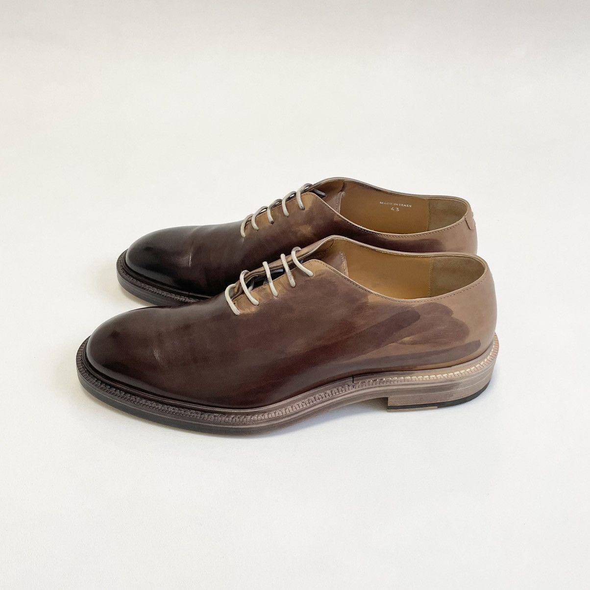 Maison Margiela A/W 17 ‘Hand Painted Patina’ Derby Shoes Size US 10 / EU 43 - 14 Thumbnail
