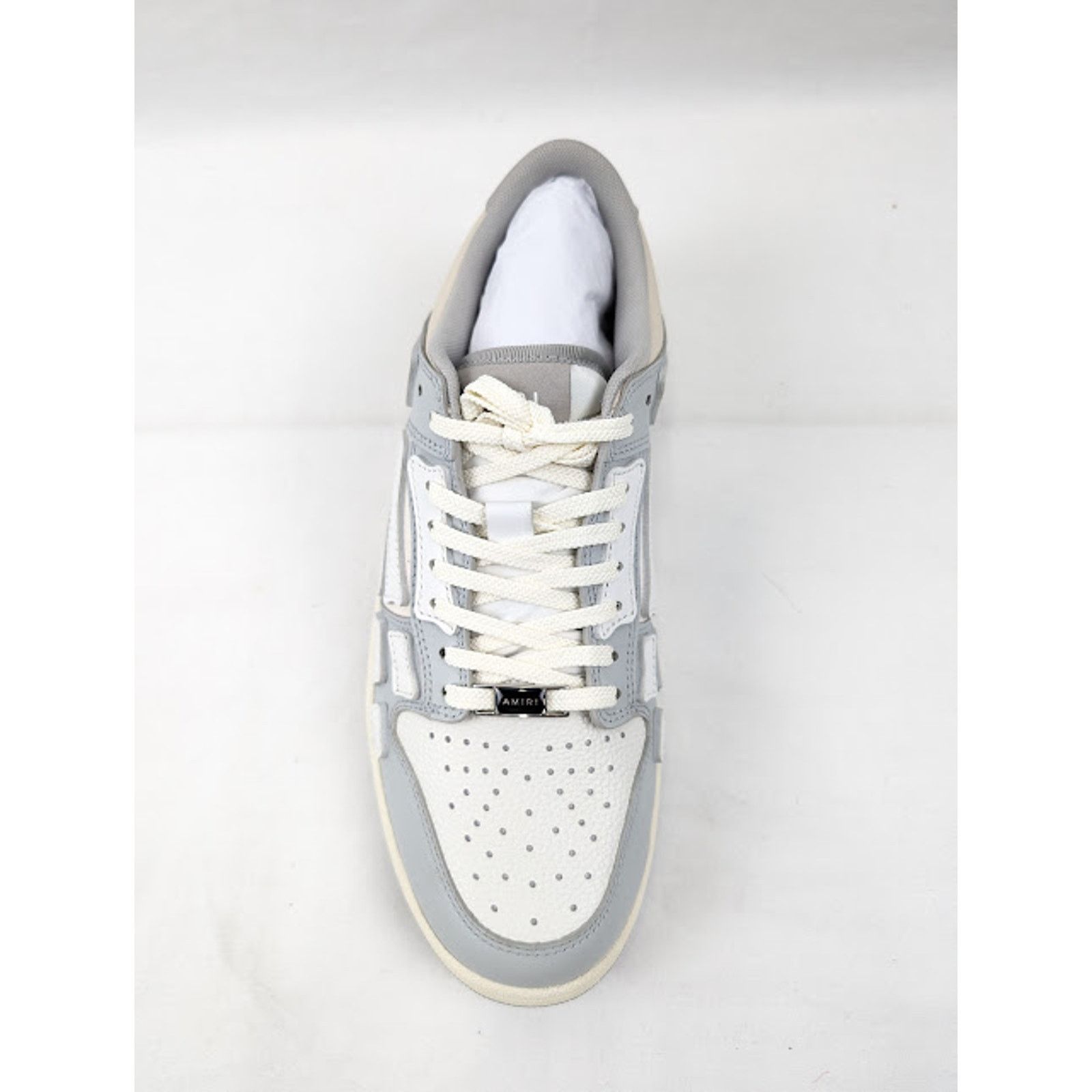 Amiri o1rshd1 Skelton Low-Top Sneakers in Grey Size US 12 / EU 45 - 6 Thumbnail
