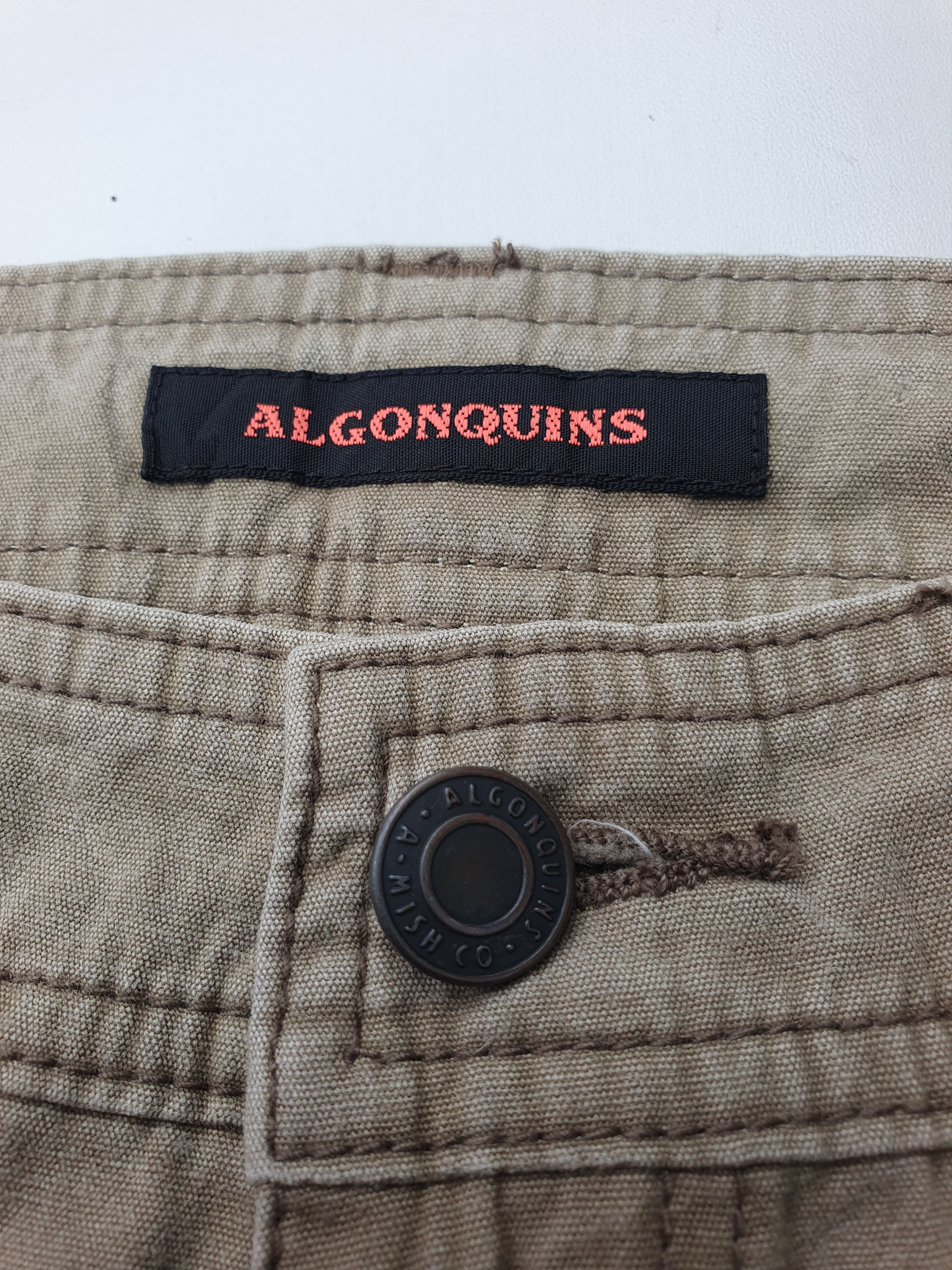 Japanese Brand ALGONQUINS hagi flared pants Size US 30 / EU 46 - 5 Thumbnail
