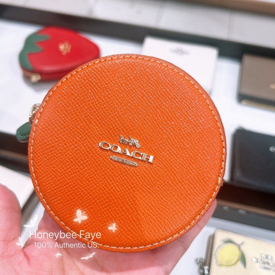 Coach Orange Coin Case CAN29 Size ONE SIZE - 1 Thumbnail