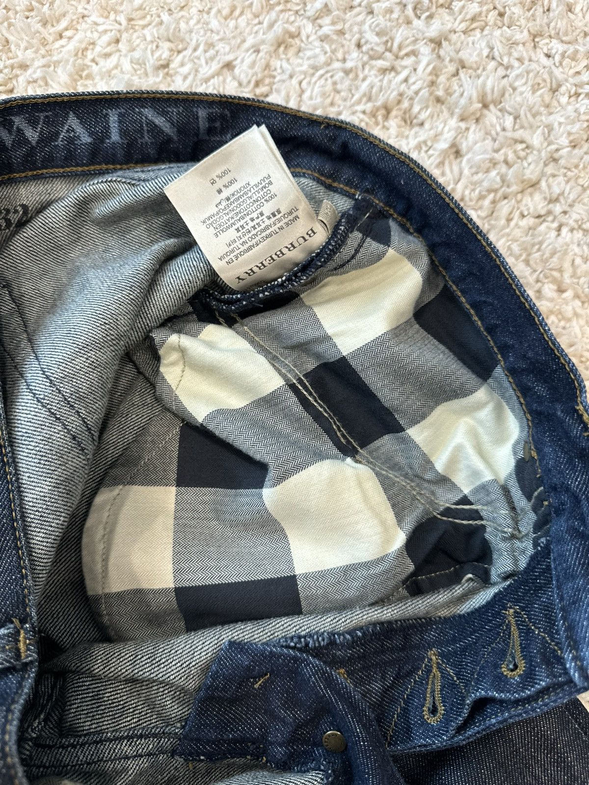 Burberry Burberry Brit Swaine Jeans – Indigo – Size 32 Size US 32 / EU 48 - 9 Thumbnail