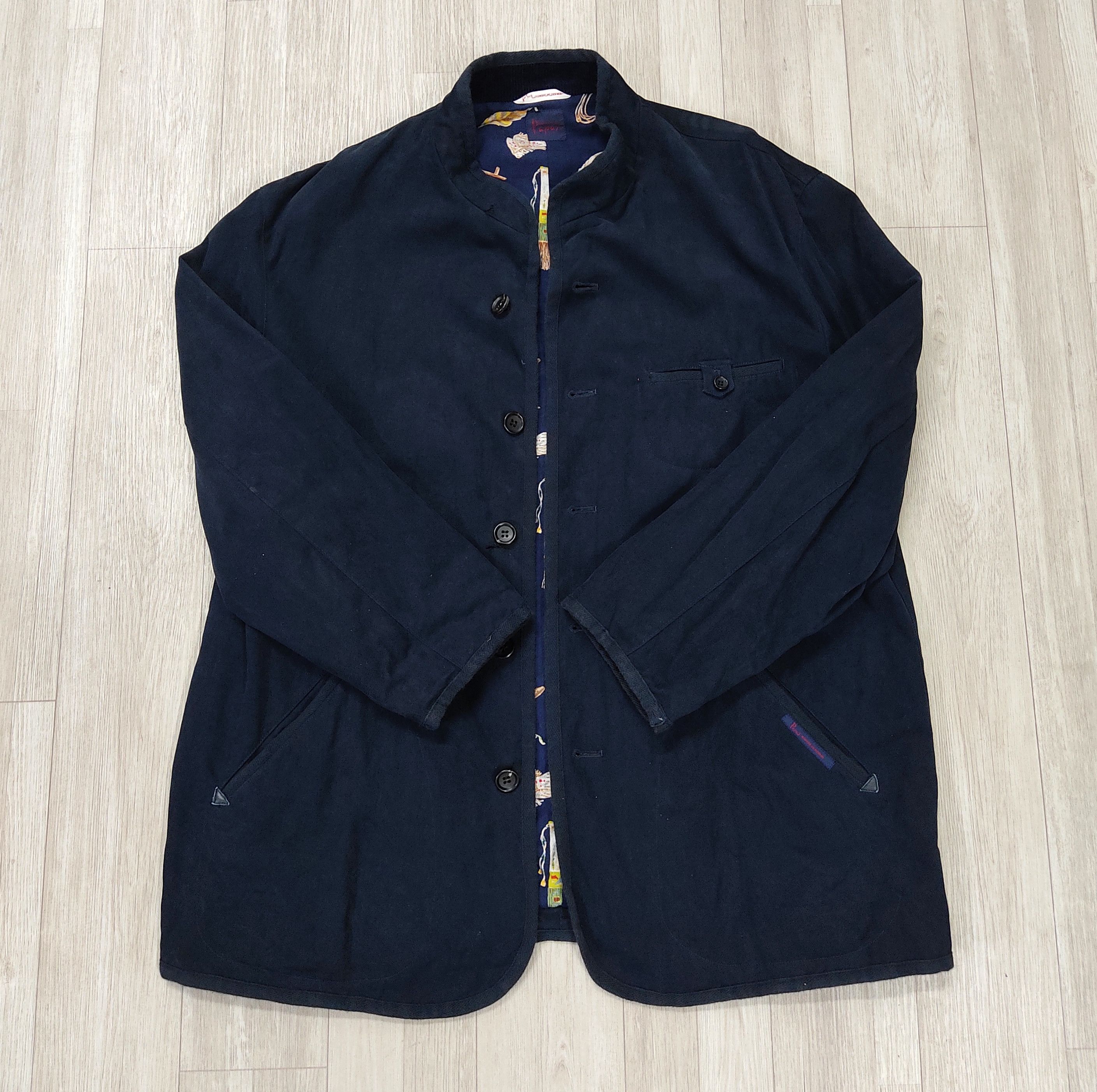 Japanese Brand × Mr. Gentleman The PAPAS Mantere De Heming Navy Blue Deck Jacket Size US M / EU 48-50 / 2 - 4 Thumbnail