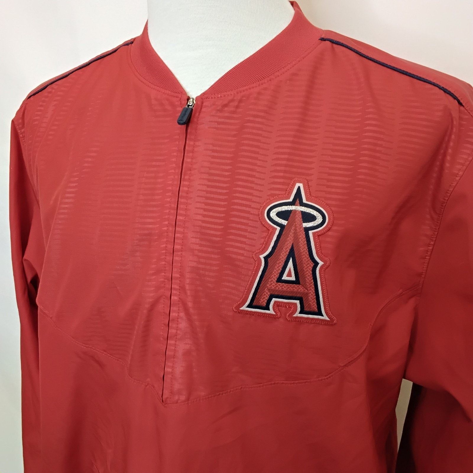 Majestic MLB Los Angeles Angles Majestic Windbreaker Men's L Red Size US L / EU 52-54 / 3 - 4 Thumbnail